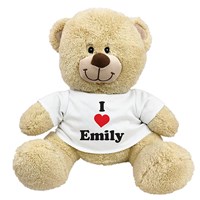 Personalized I Love You Teddy Bear | Personalized Valentine's Day Bears