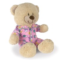 Teddy Bear Outfits | Pink Flannel PJ's For Teddy Bear