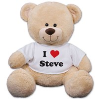 Personalized I Love You Teddy Bear 839699X
