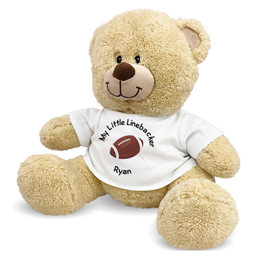 Personalized Football Teddy Bear 83xxxB13-5433