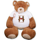 Personalized Couples Teddy Bear - 80" GU15344-4731