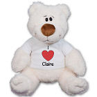 Personalized I Heart You Teddy Bear - 11" GU15349-4750