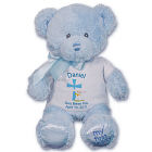 Personalized God Bless Blue Bear - 10" GU21033-4710