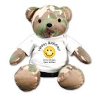 Happy Birthday Camo Teddy Bear GU4034044-4649