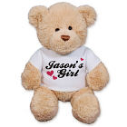 Personalized His Girl Teddy Bear - 12
