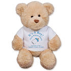 Personalized New Baby Boy Teddy Bear-12" GU15422-4986