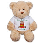 Personalized Christmas Present Teddy Bear - 12" GU15422-4990