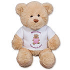Personalized New Baby Teddy Bear - 12" GU15422-4992