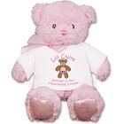 Personalized New Baby Pink Bear - 10" GU21028-4712