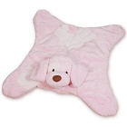 Spunky Puppy Velvety Pink Comfy Cozy Baby Blanket GU58489