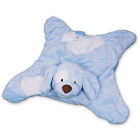 Spunky Puppy Velvety Blue Comfy Cozy Baby Blanket