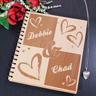 Engraved Couples Photo Album