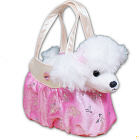 Embroidered Shimmery Pink Poodle Fancy Pal Purse - 8