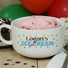 Personalized Ice Cream Bowl