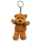 Non Personalized Plush Teddy Bear Key Chain SSKCM4BNP
