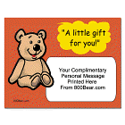 Complimentary Gift Card Gift Card