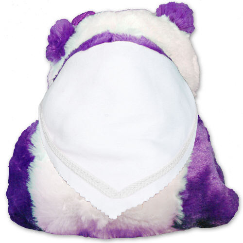 purple panda stuffed animal