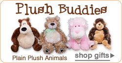 Plush Buddies - Plain Plush Animals