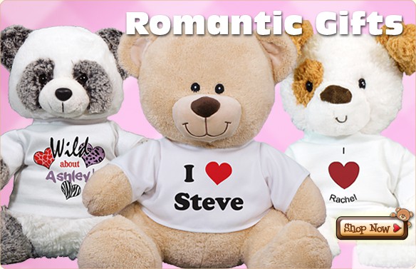 personalised teddy bears for valentines day