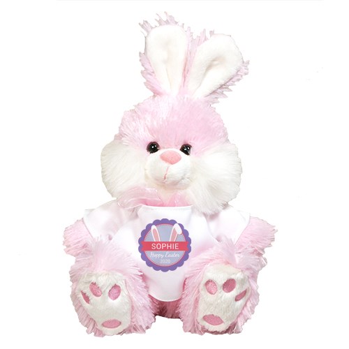 Personalized Bunny Ears Pink Easter Bunny 8BP83100039PK