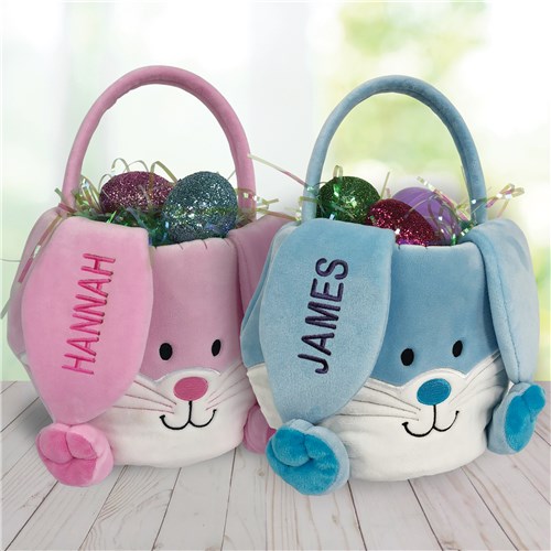 Easter Bunny Basket | Plush Easter Basket