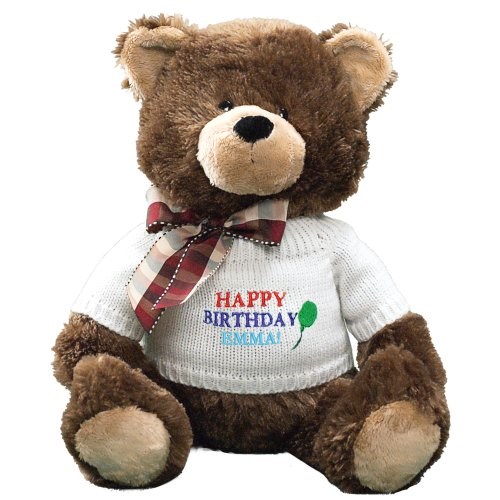 Embroidered Happy Birthday Teddy Bear GU4030262-5883