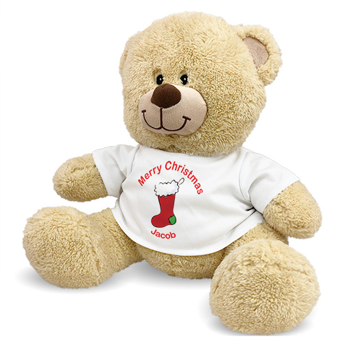 Personalized Christmas Stocking Teddy Bear 834988X