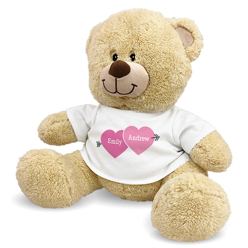 Personalized Love Arrow Teddy Bear | Valentine's Day Teddy Bear