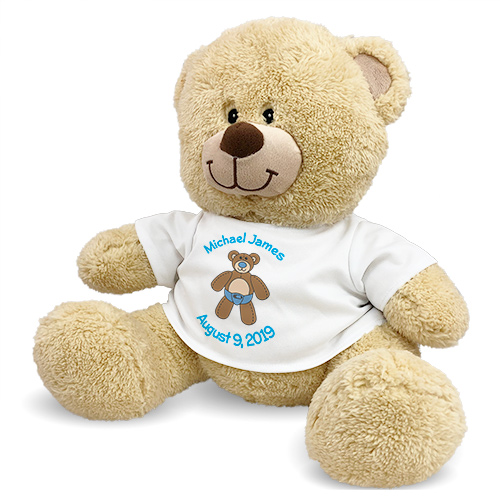 Personalized Baby Boy Teddy Bear 834570X