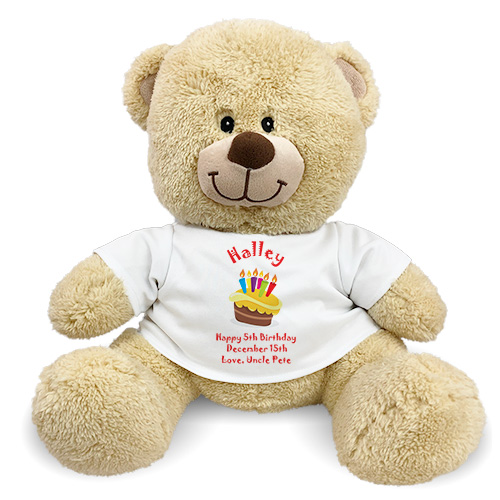 Personalized Birthday Cake Teddy Bear 834982X