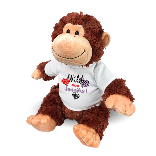 Personalized Wild About You Monkey AU30866-613