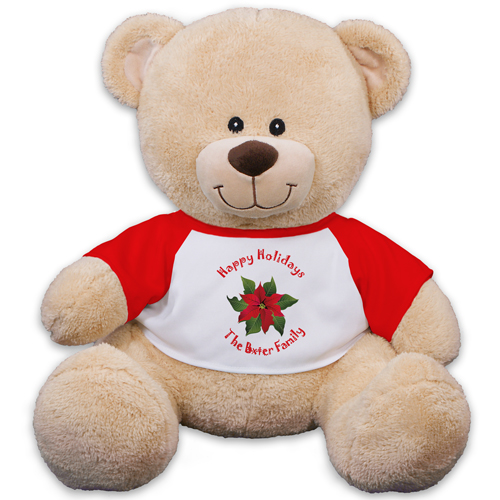 Christmas Holly Teddy Bear 83000B13-4631