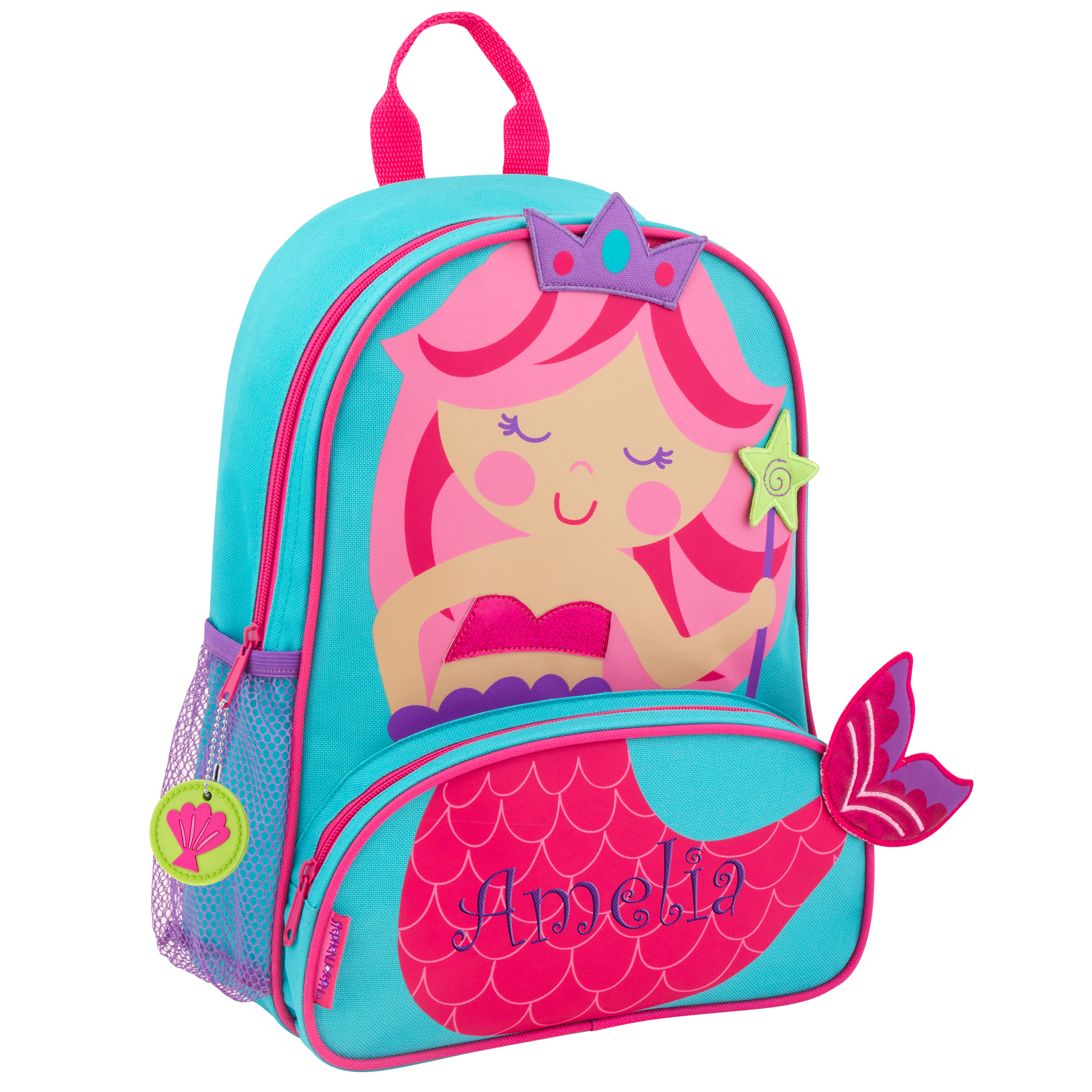 Embroidered Sidekicks Mermaid Backpack E13382422