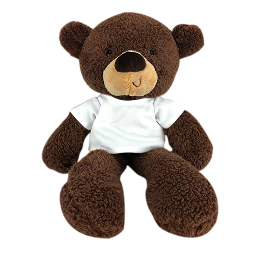 Personalized Dark Brown Teddy Bear | Dark Brown Gund Teddy Bear