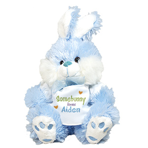 Somebunny Loves Me Blue Bunny 8B836509BL