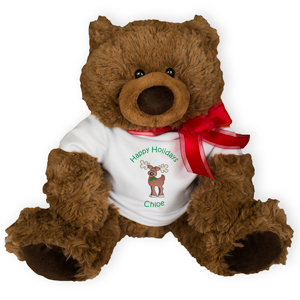Personalized Holiday Coco Bear AU0983-4630X