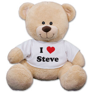 Personalized I Love You Teddy Bear 839699X