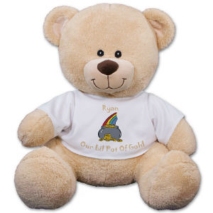 Personalized Pot Of Gold Teddy Bear 83000B17-5336
