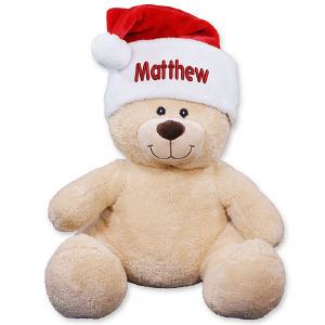 Embroidered Santa Hat Teddy Bear 83000B17-E0009