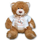 Personalized Two Hearts Anniversary Teddy Bear AU1598-4742