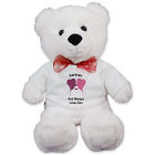 Personalized Kissing Hearts Anniversary Teddy Bear AU50250-4740