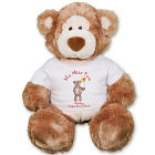 Personalized We Miss You Plush Teddy Bear GU15314-4705