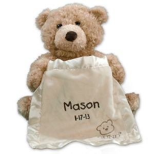 Personalized Peek A Boo Bear by Gund