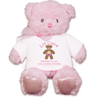 Personalized New Baby Pink Bear GU21028-4712