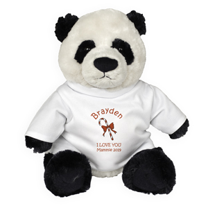 Personalized Zi-Bo 12in Panda Bear GU320707-4628