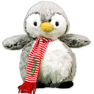 Embroidered Christmas Penguin AU3395-7027