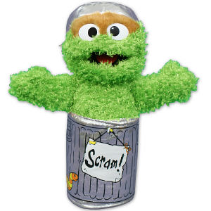 oscar the grouch teddy