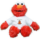 Personalized Merry Christmas Plush Elmo GU75351-4629