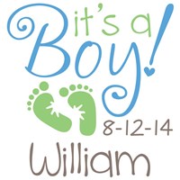 It's A Boy Bear GU15314-8118