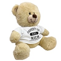 Personalized Property Of Teddy Bear 83xxxb13-1226